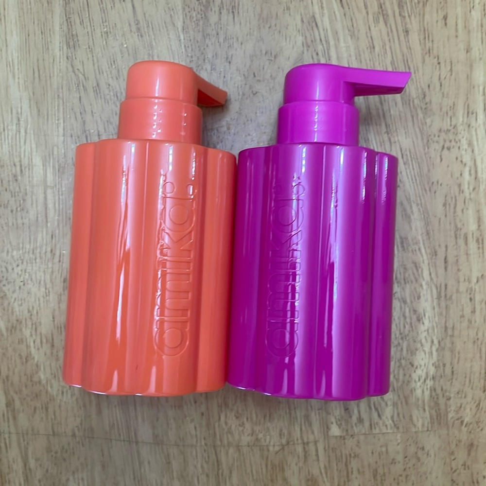 Refillable Amika bottles